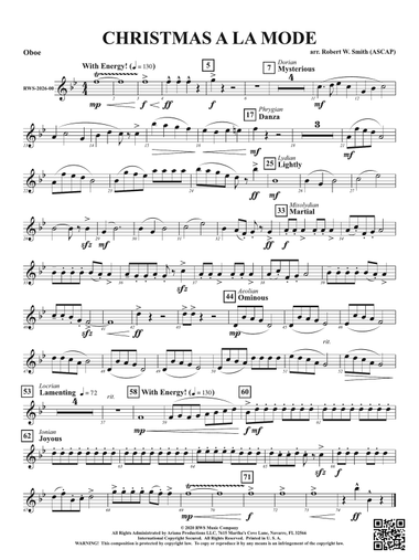 Christmas A La Mode: Oboe
