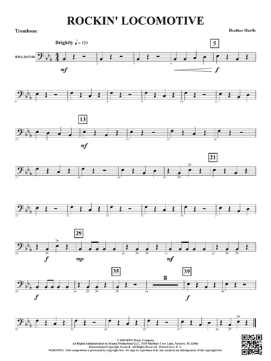 Rockin' Locomotive: 1st Trombone
