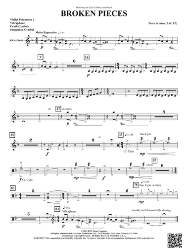 Broken Pieces: 2nd Mallet Percussion