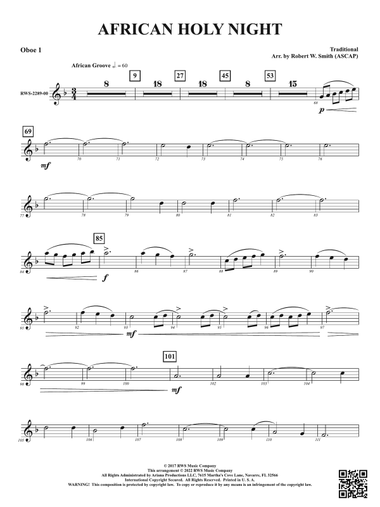 African Holy Night: Oboe