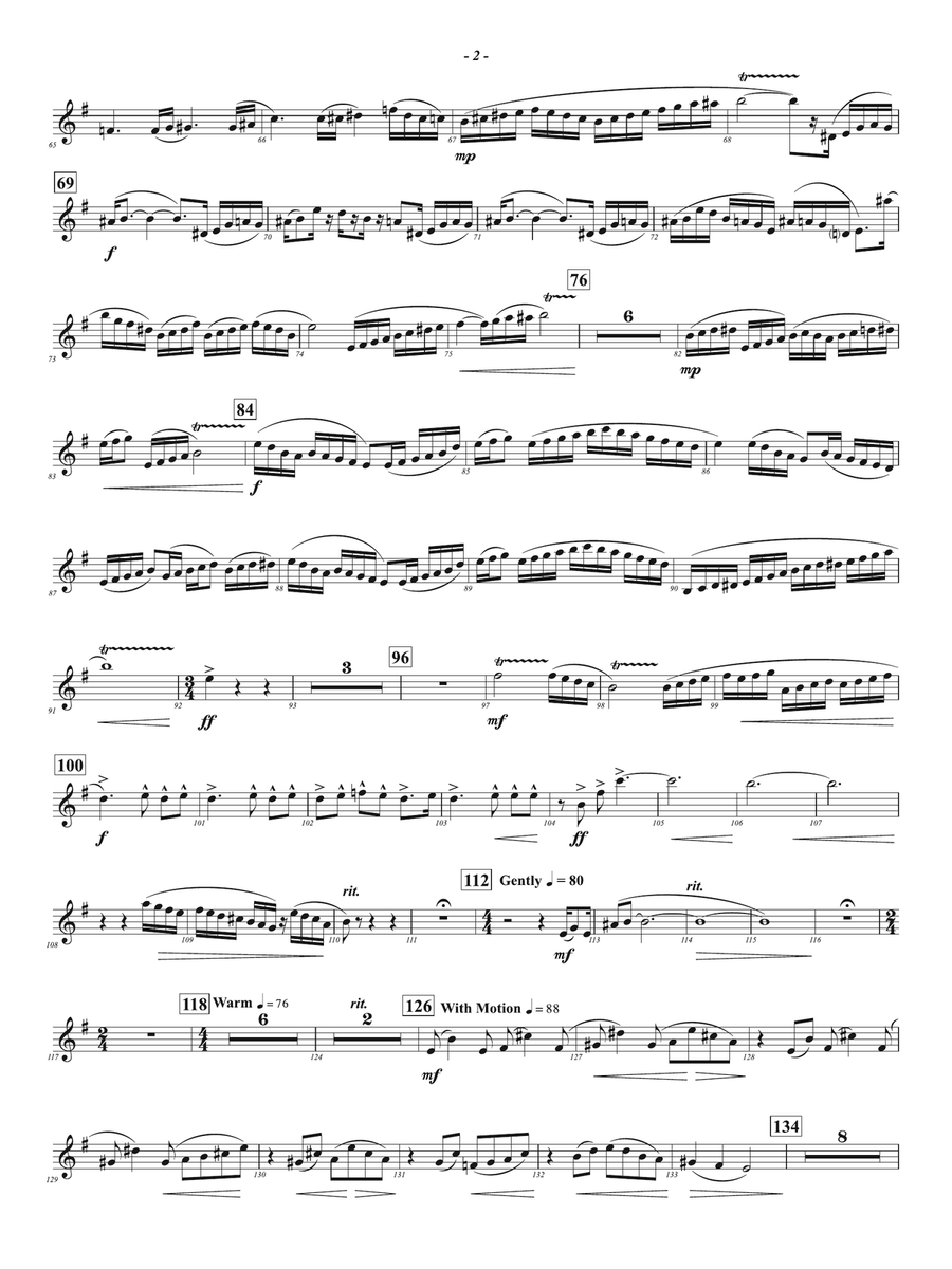 Hot As Blue Blazes: B-flat Tenor Saxophone Tenor Saxophone scores gallery preview page 2