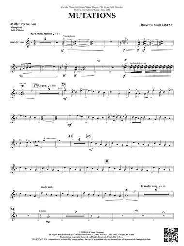 Mutations: 1st Mallet Percussion