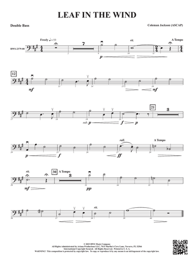 Leaf in the Wind: String Bass