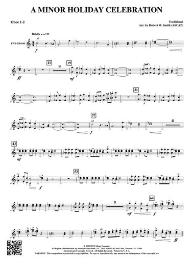 A Minor Holiday Celebration: 1st & 2nd Oboe