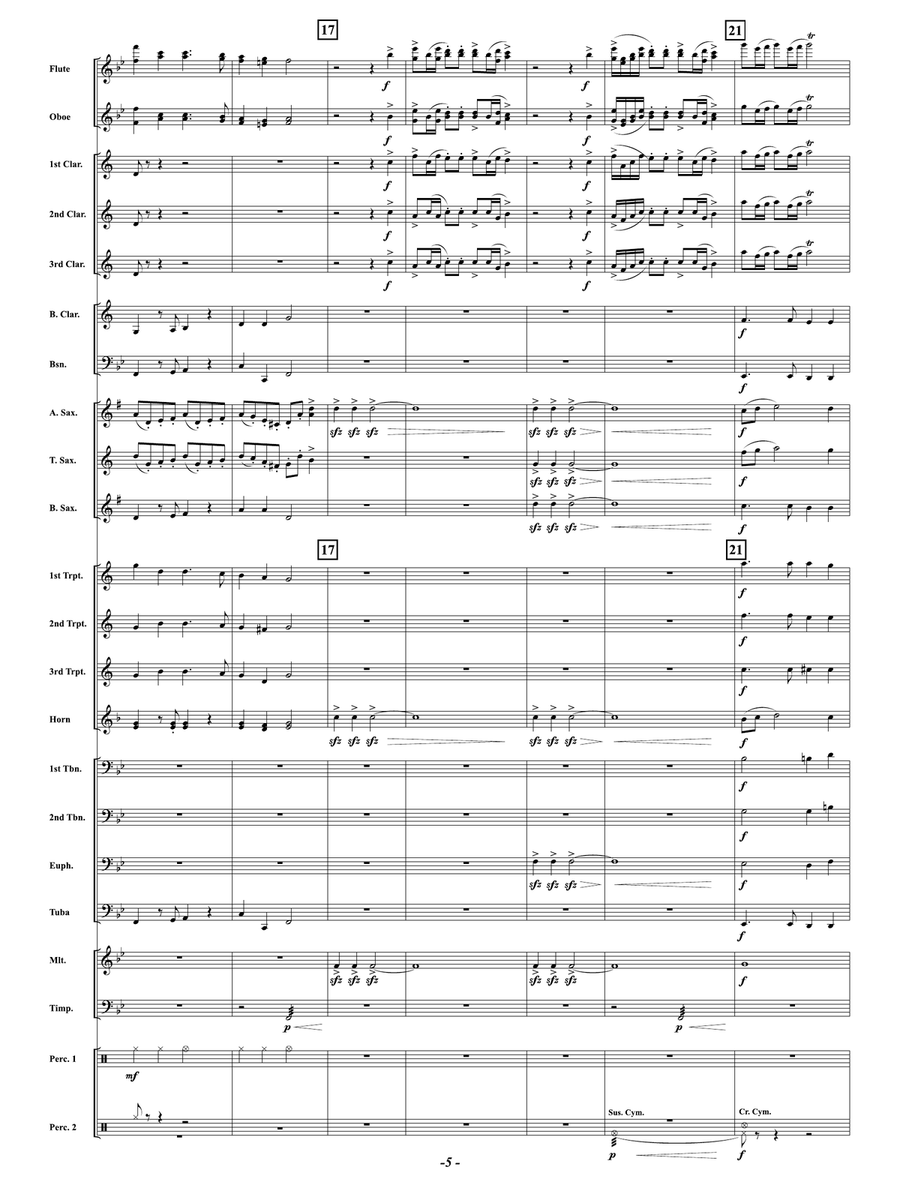 Herald the Holidays: Score Concert Band scores gallery preview page 5