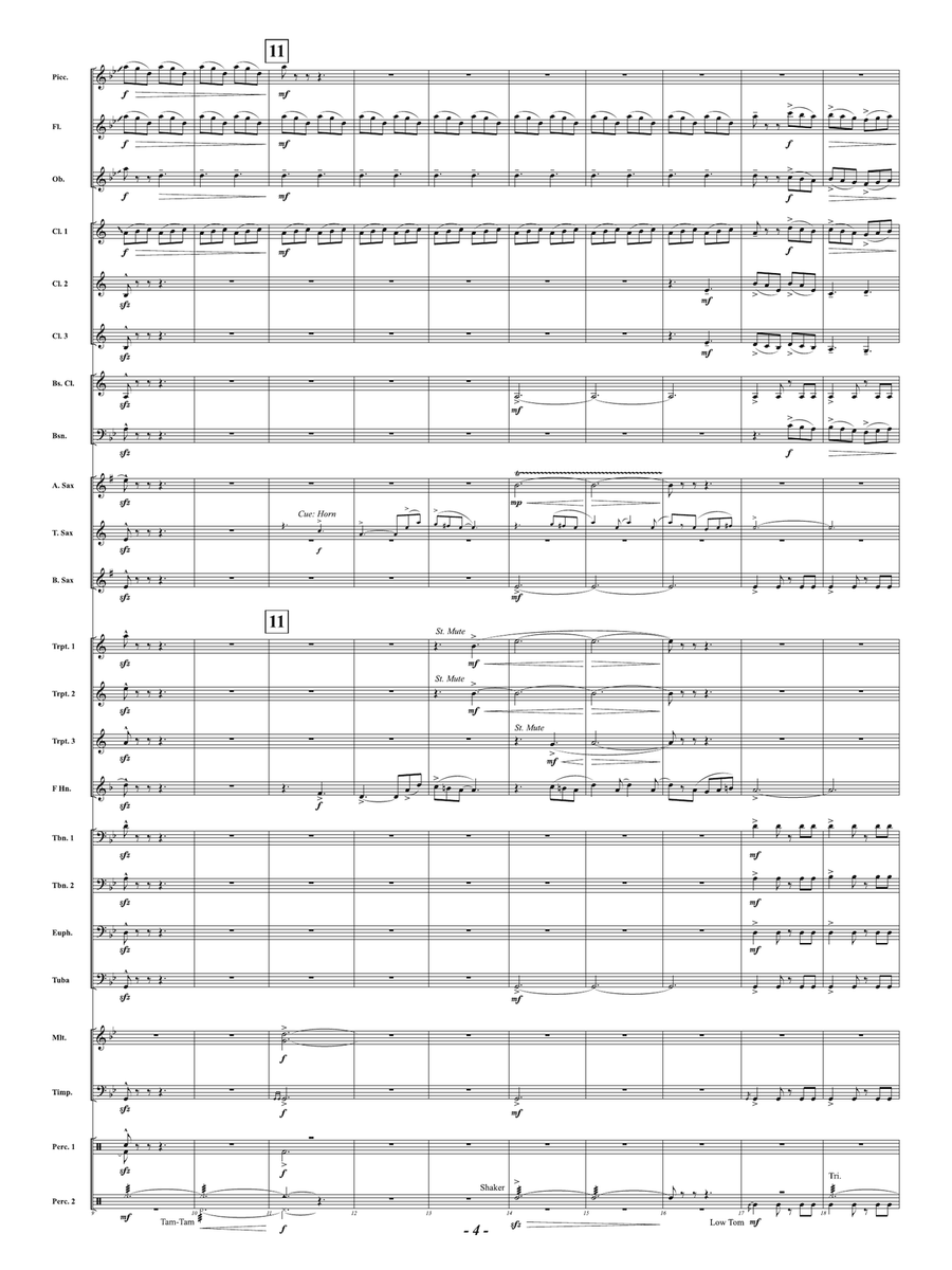 Dragonrider: Score Dragonrider: Score Concert Band scores gallery preview page 4