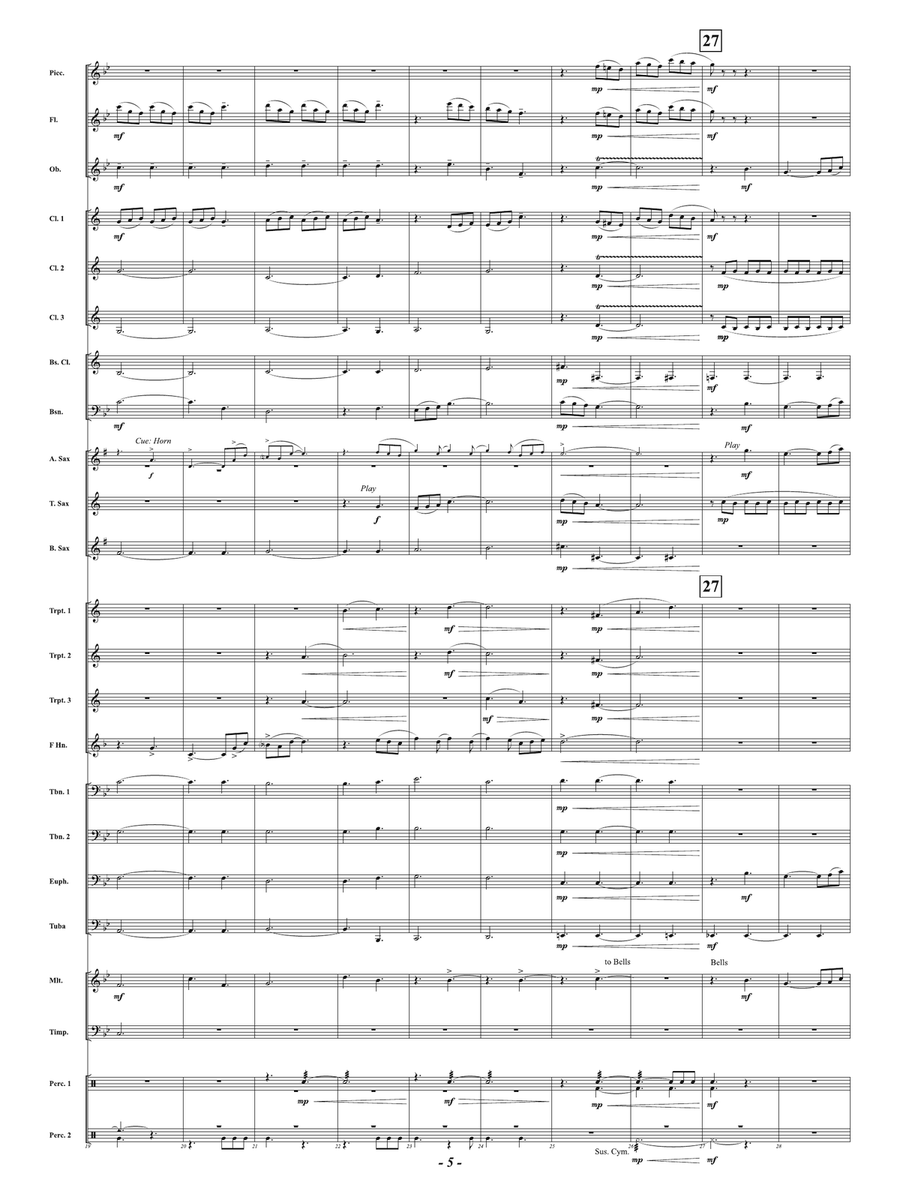 Dragonrider: Score Dragonrider: Score Concert Band scores gallery preview page 5