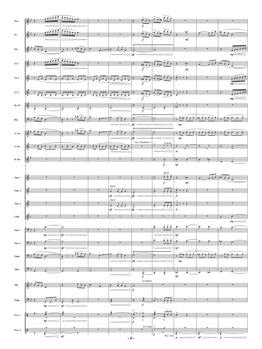 Dragonrider: Score Dragonrider: Score Concert Band scores gallery preview page 6