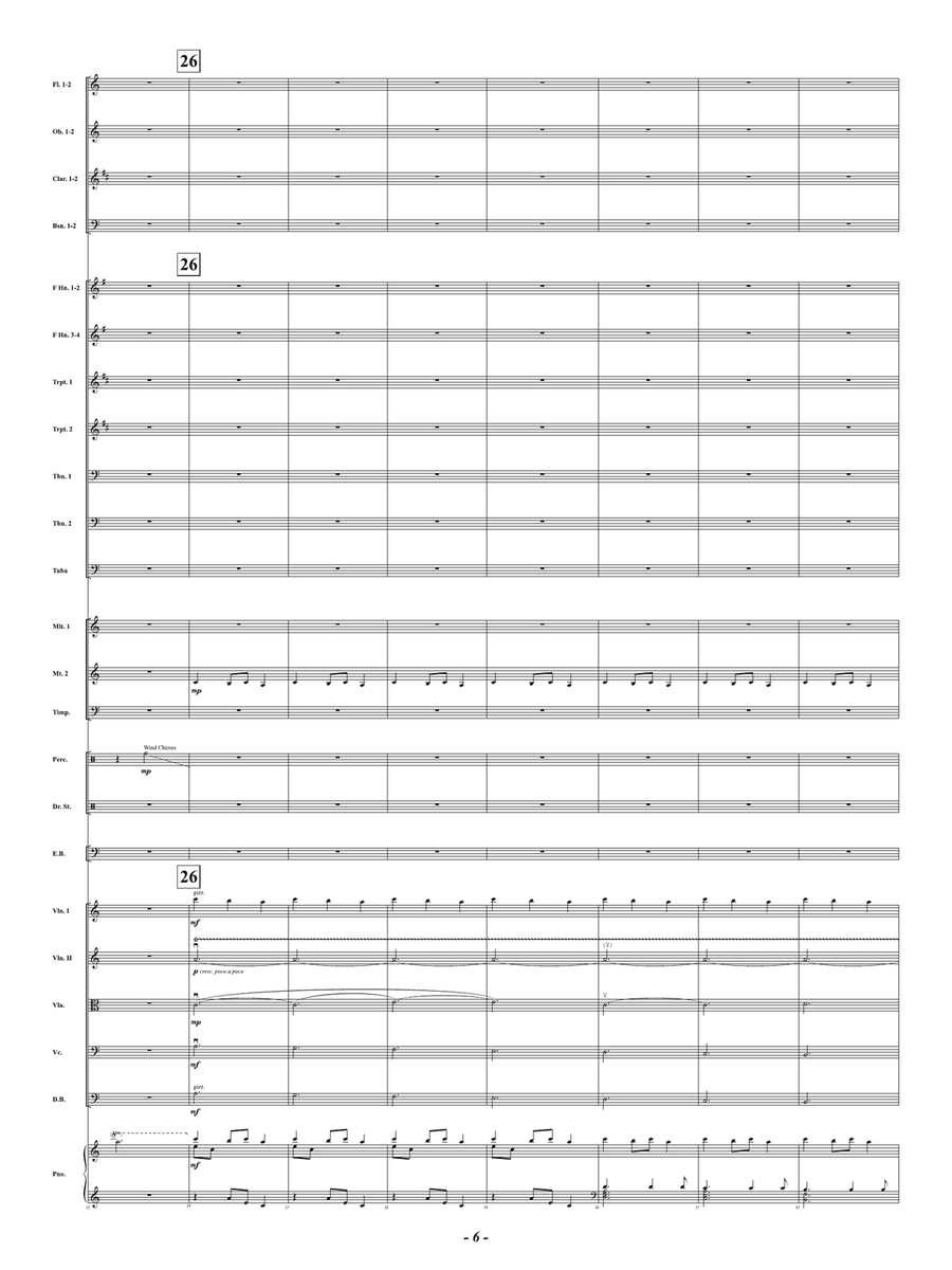 Ukrainian Bell Carol: Score Full Orchestra scores gallery preview page 6