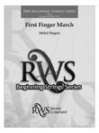 First Finger March: Score mini preview