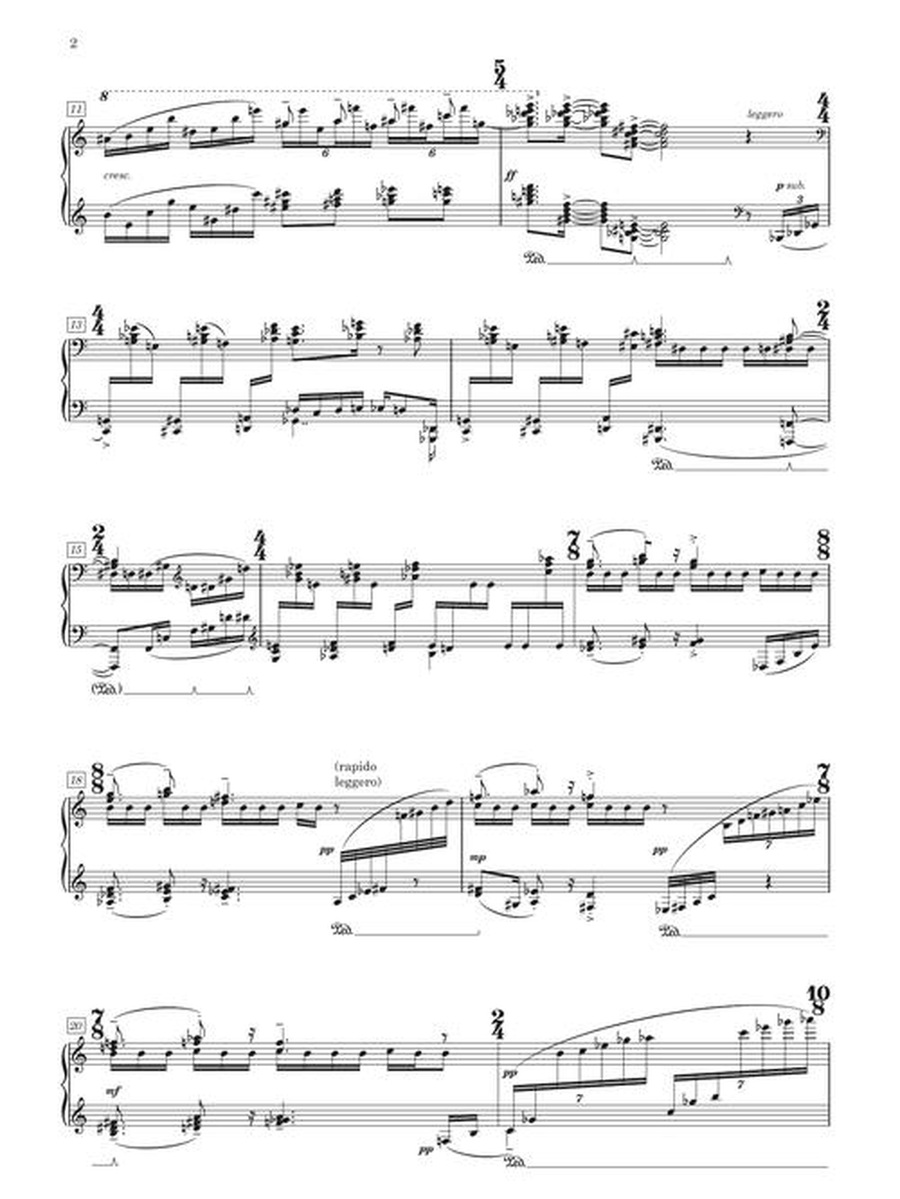 Playing With Fire Piano scores gallery preview page 4