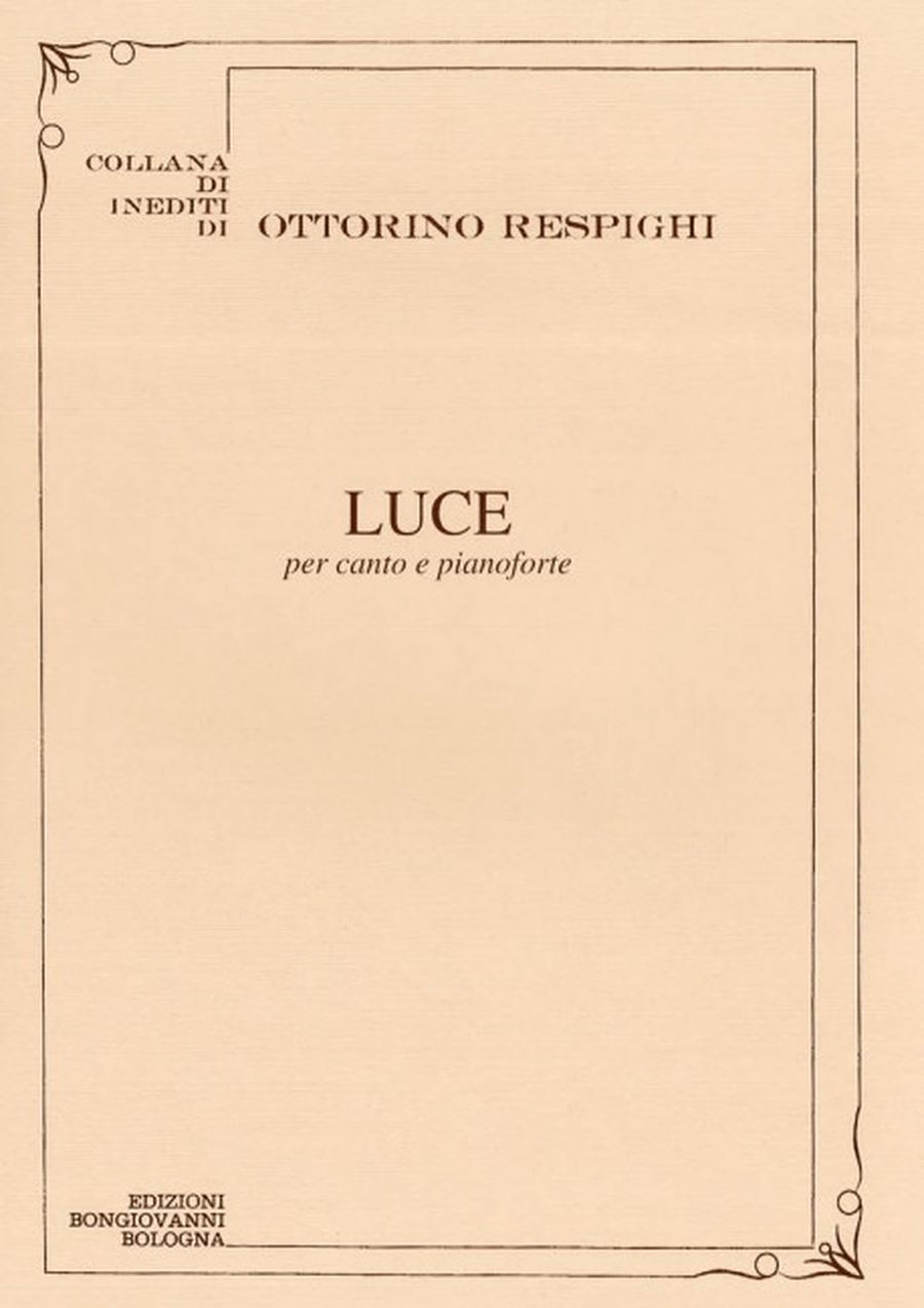 Luce Luce Voice Solo scores gallery preview page 1