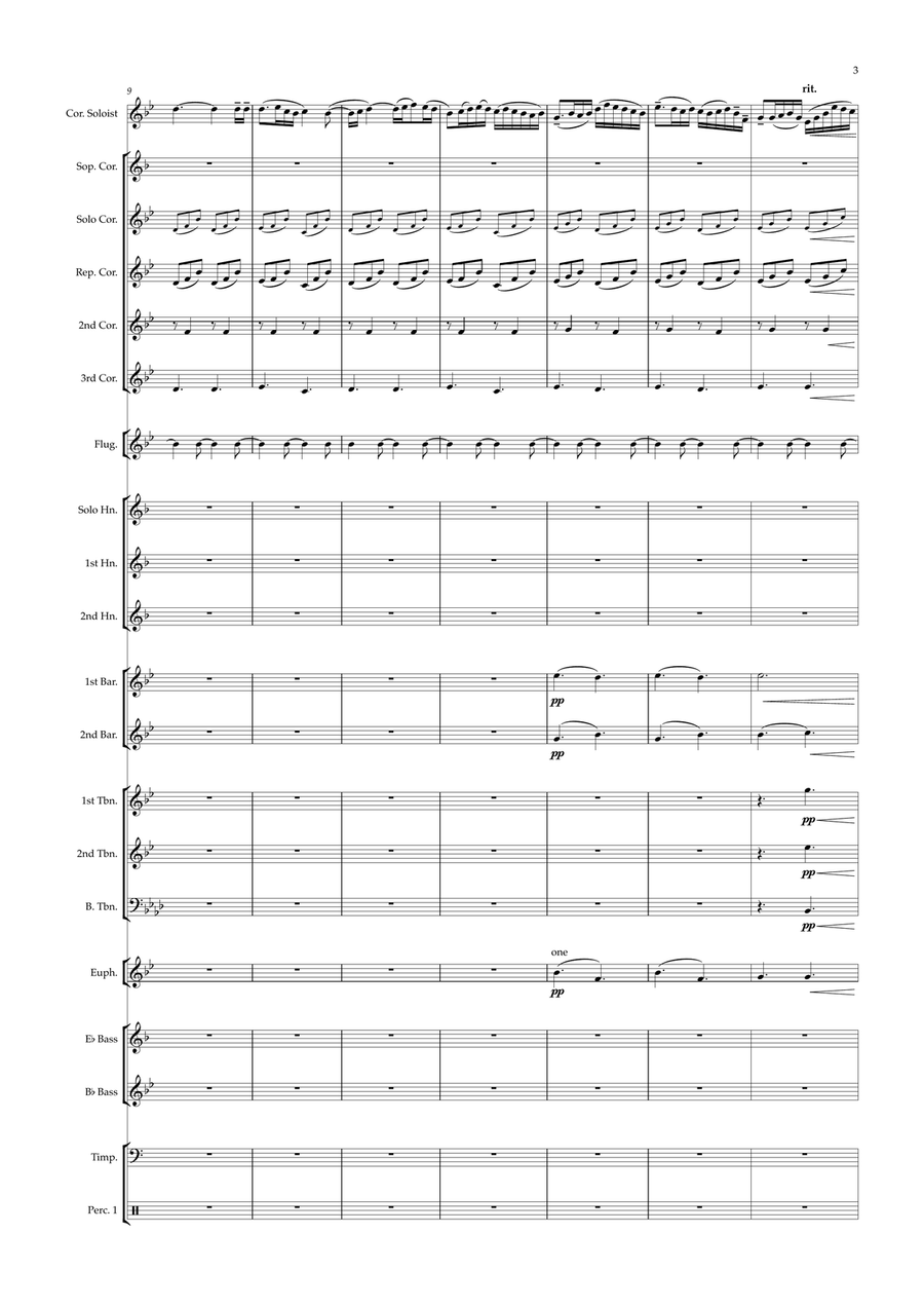 Canticle, Op. 31 Brass Band - Digital Sheet Music page 3