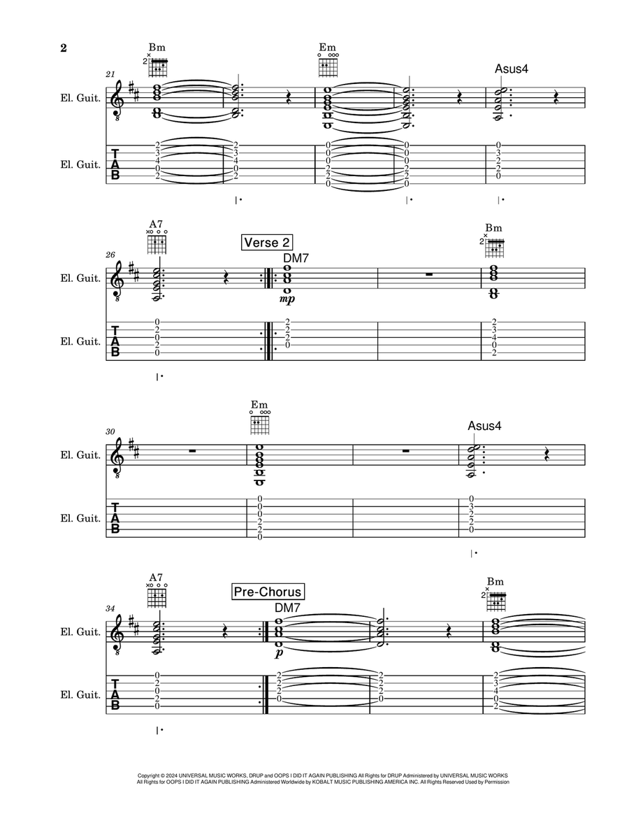 Birds Of A Feather Birds Of A Feather Acoustic Guitar scores gallery preview page 2