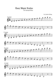 7 Major Scales exercises for Clarinet