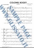 Colonel Bogey - Brass Quintet score & parts