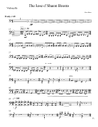 The Rose of Sharon Blooms- Cello part score
