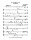 The Sun's Bright Glow (arr. Gene Milford) - Clarinet 2