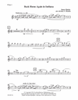 Back Home Again in Indiana (arr. Jeremy S. Martin) - Flute 1