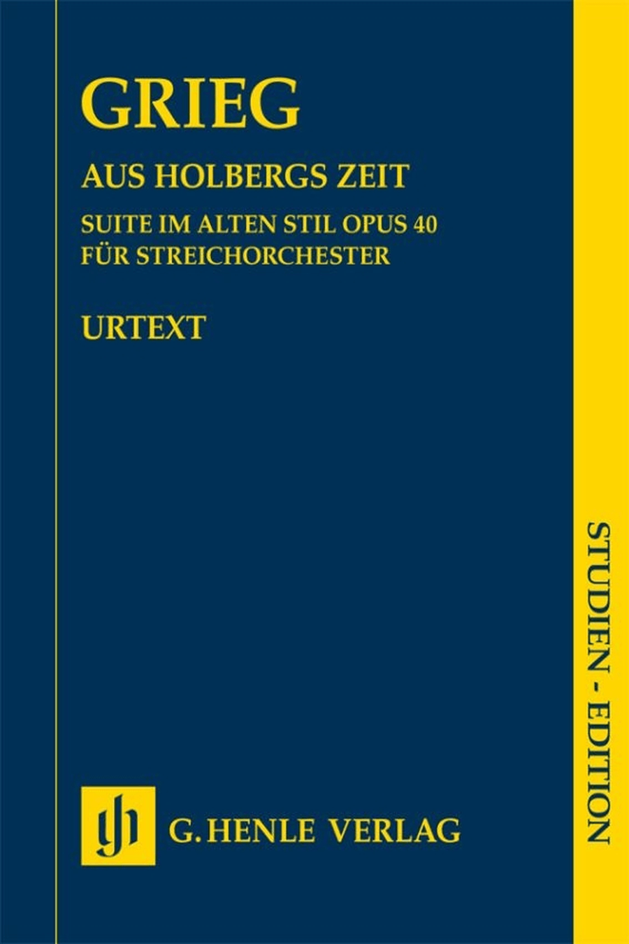 From Holberg's Time Op. 40 String Orchestra scores gallery preview page 1