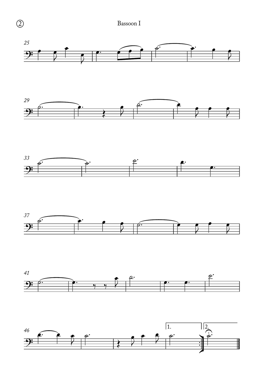 Oh Holy night Woodwind Duet scores gallery preview page 5