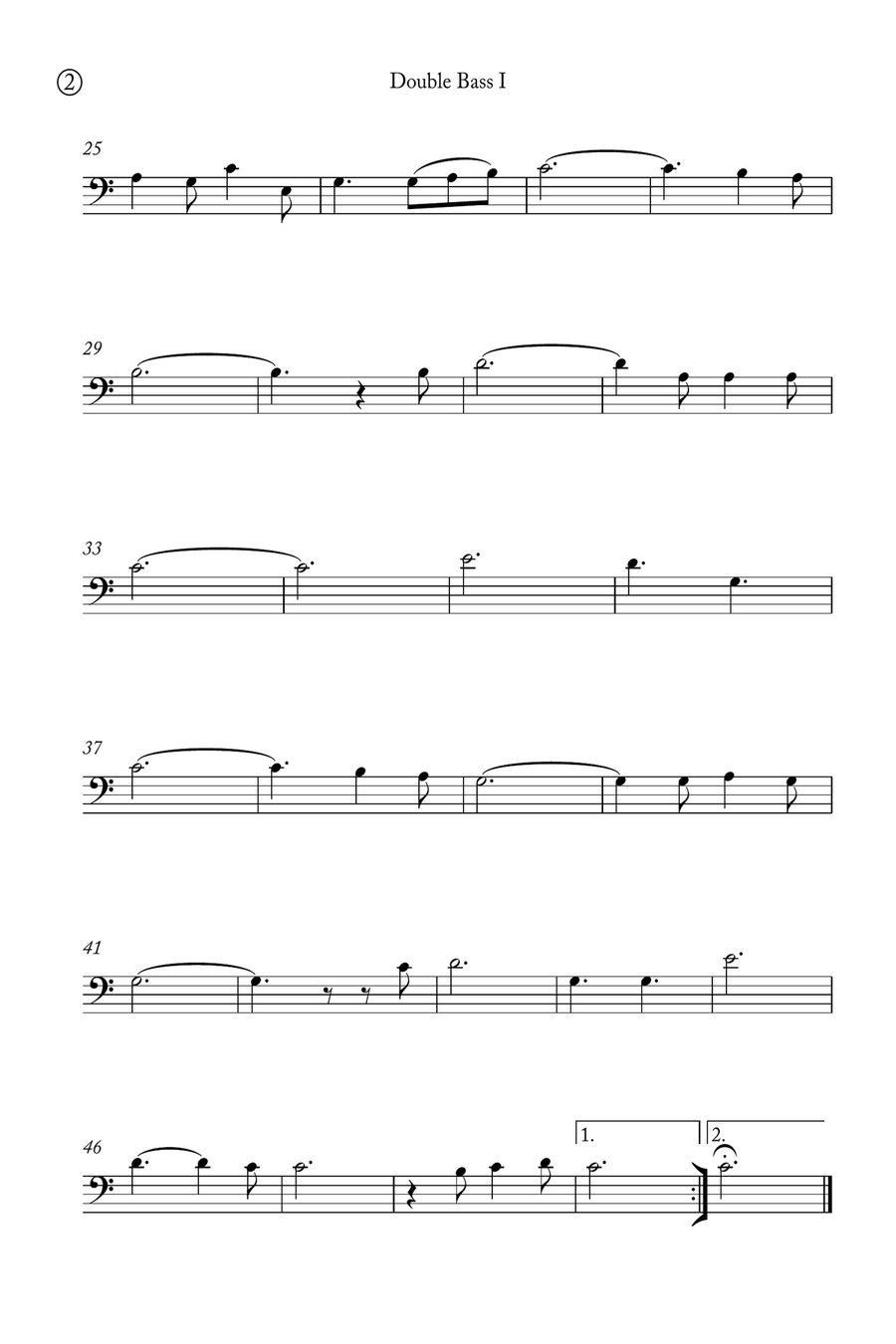 Oh Holy night String Duet scores gallery preview page 5