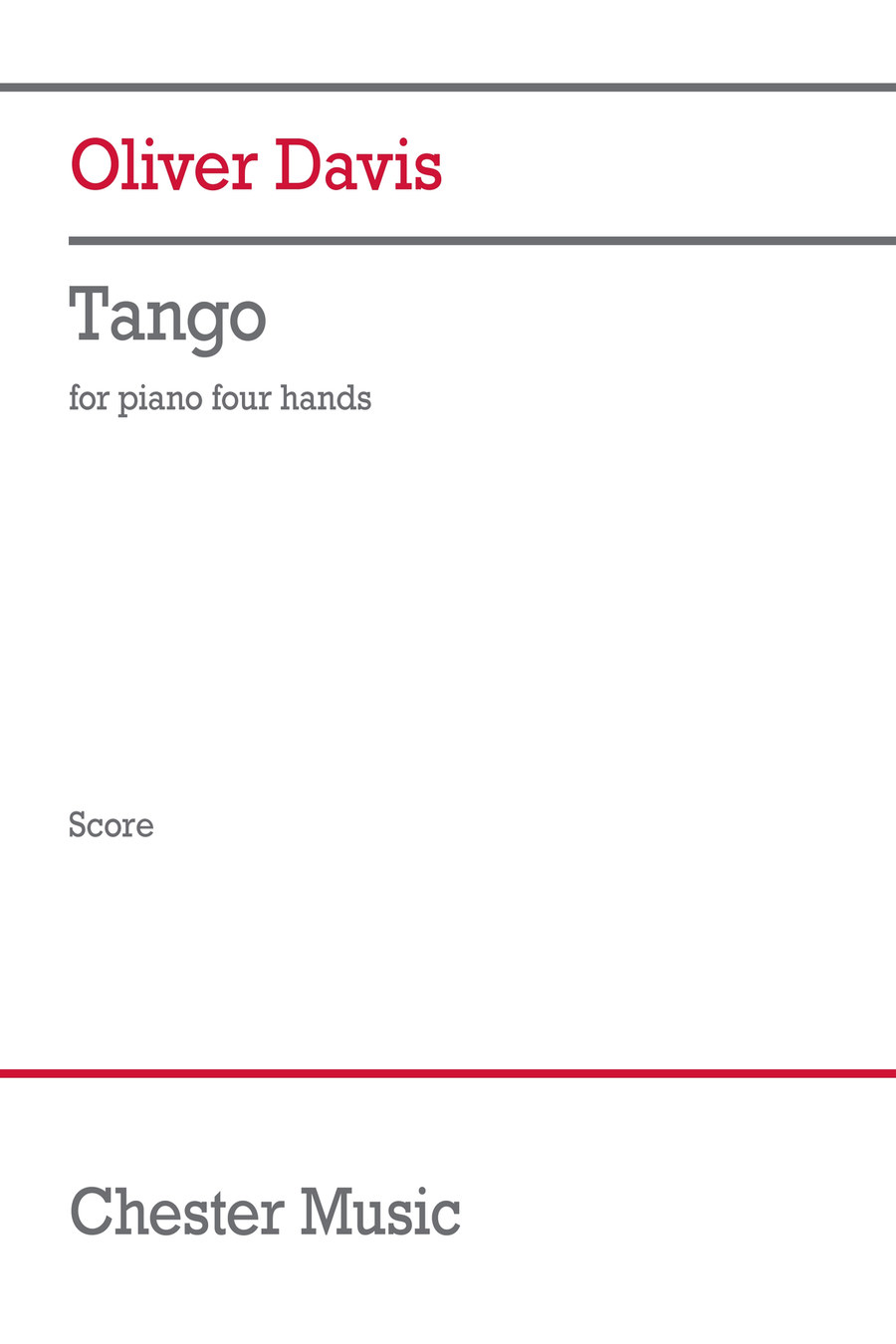 Tango Tango 1 Piano, 4-Hands scores gallery preview page 1