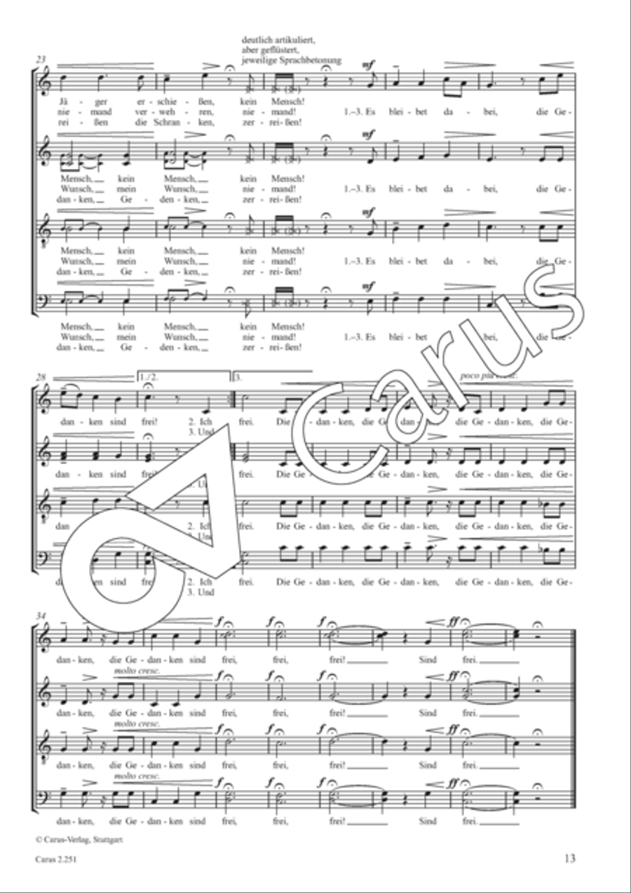 Choral Music Composed by Women Divisi scores gallery preview page 12