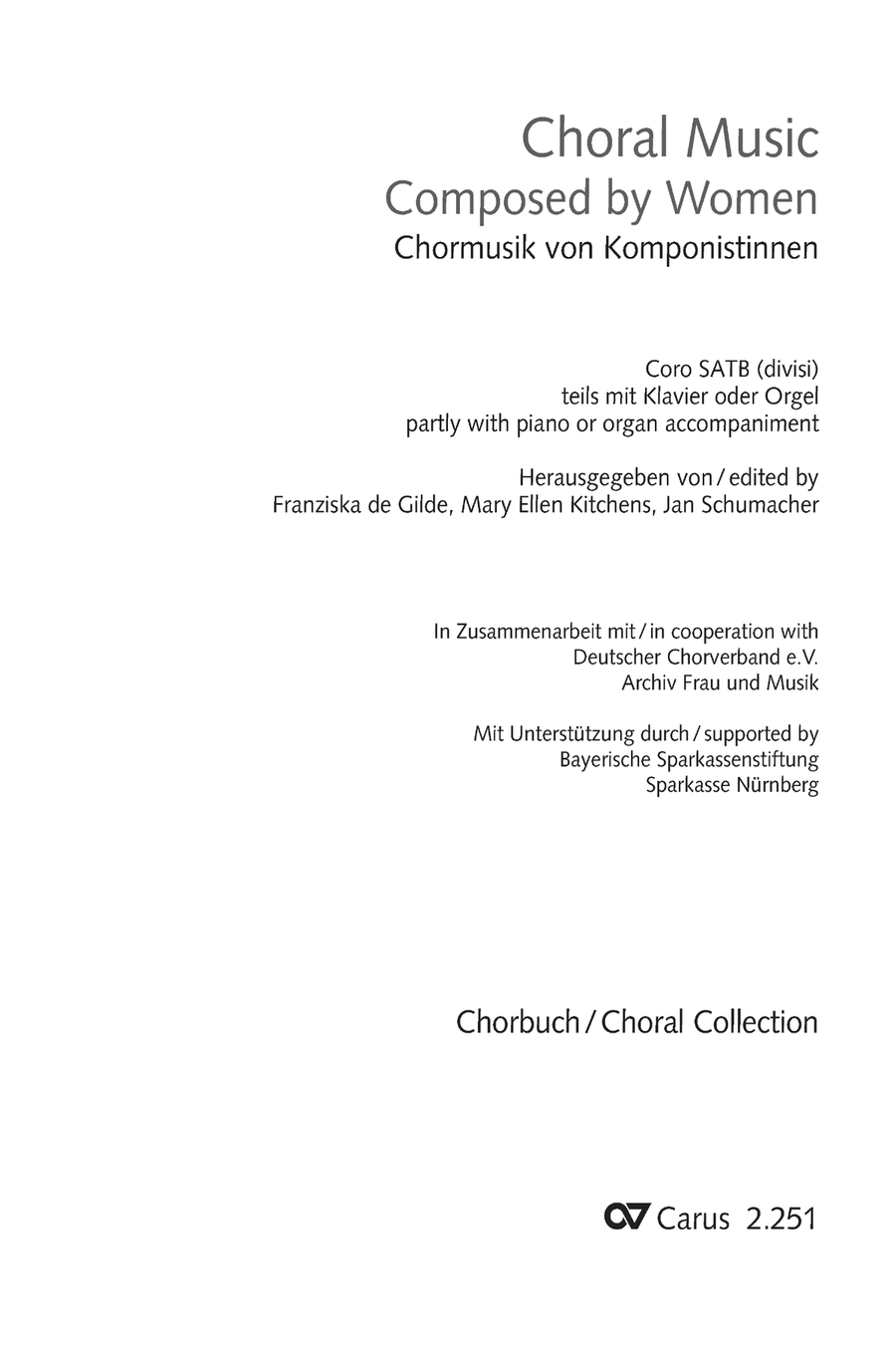 Choral Music Composed by Women Divisi scores gallery preview page 2