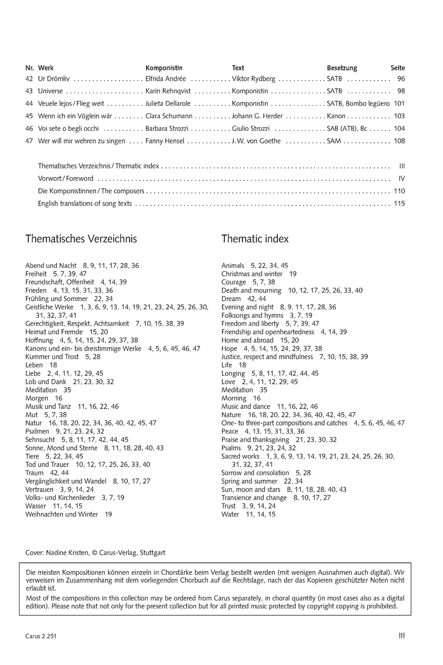Choral Music Composed by Women Divisi scores gallery preview page 4