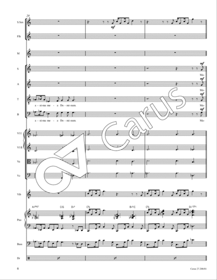 Magnificat Magnificat 4-Part scores gallery preview page 13