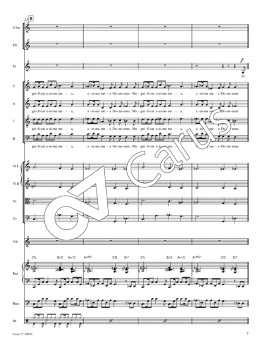 Magnificat Magnificat 4-Part scores gallery preview page 14
