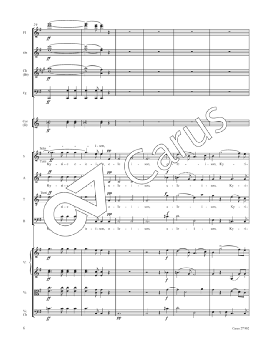 Missa sancta No. 2 Missa sancta No. 2 4-Part scores gallery preview page 15