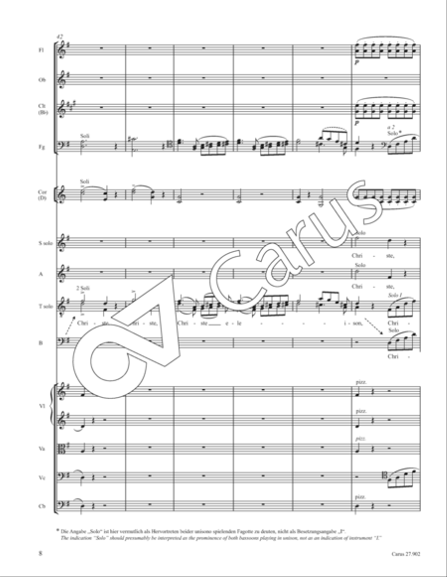 Missa sancta No. 2 Missa sancta No. 2 4-Part scores gallery preview page 17