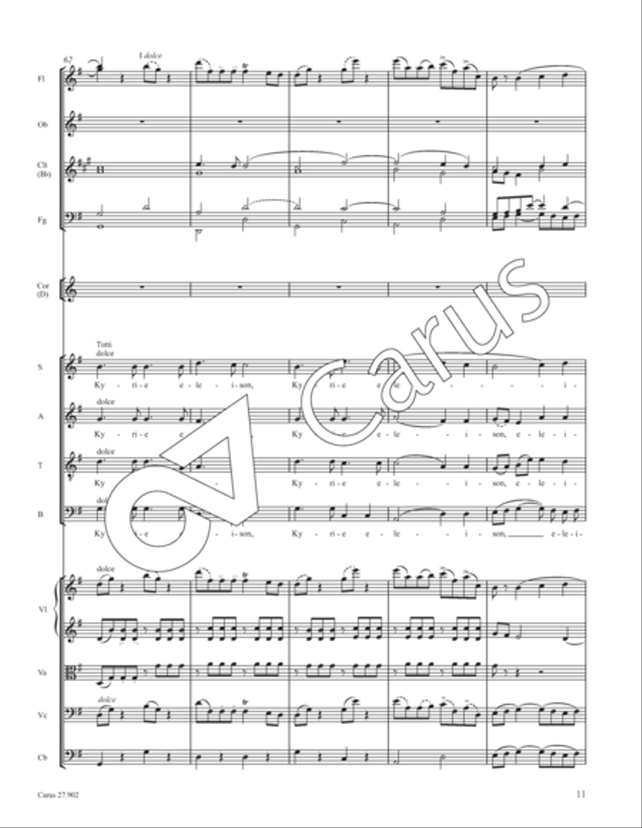 Missa sancta No. 2 Missa sancta No. 2 4-Part scores gallery preview page 20