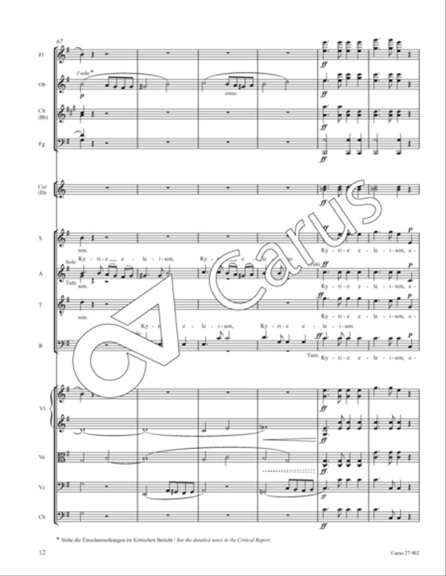 Missa sancta No. 2 Missa sancta No. 2 4-Part scores gallery preview page 21