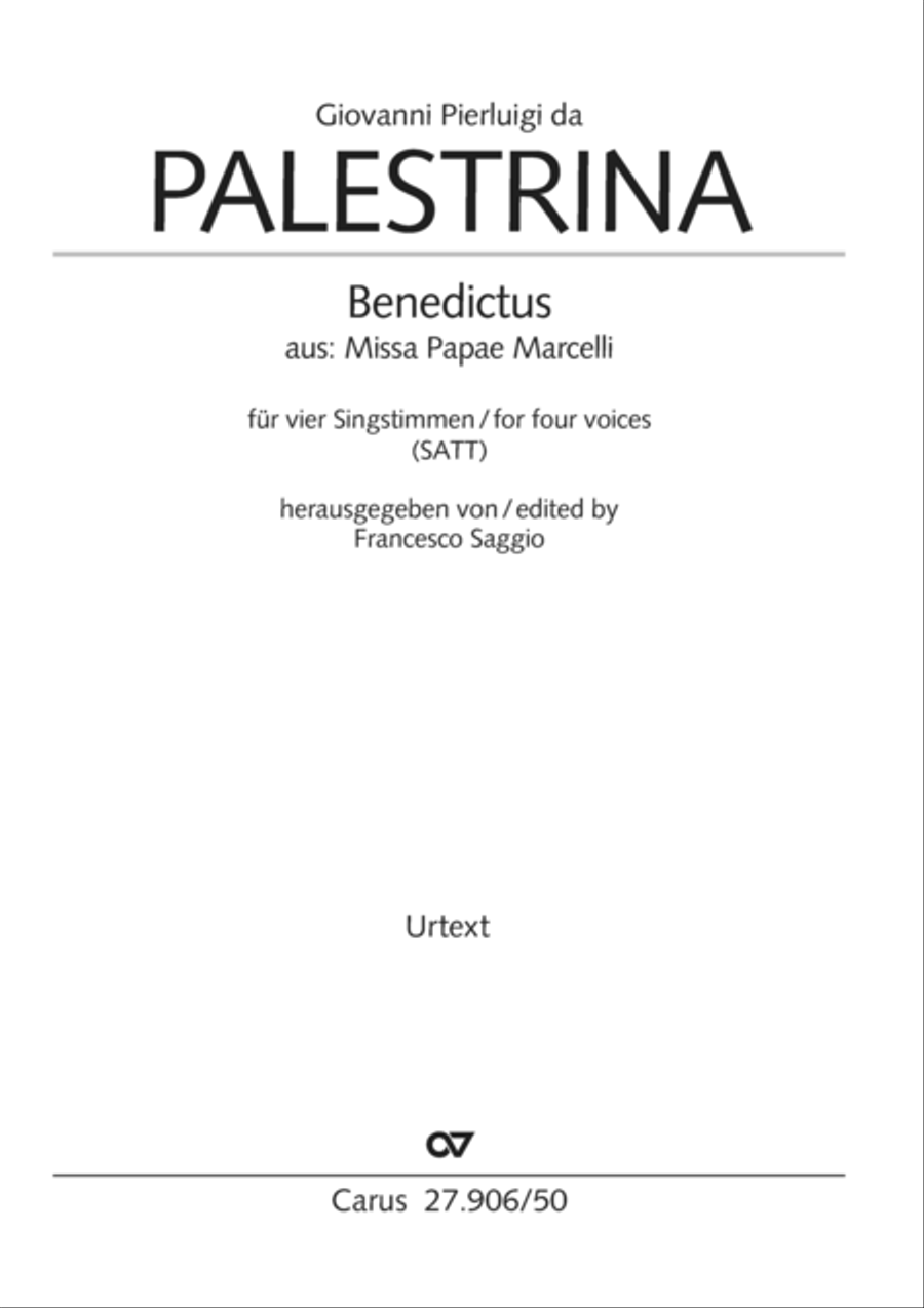 Benedictus Benedictus Score scores gallery preview page 2