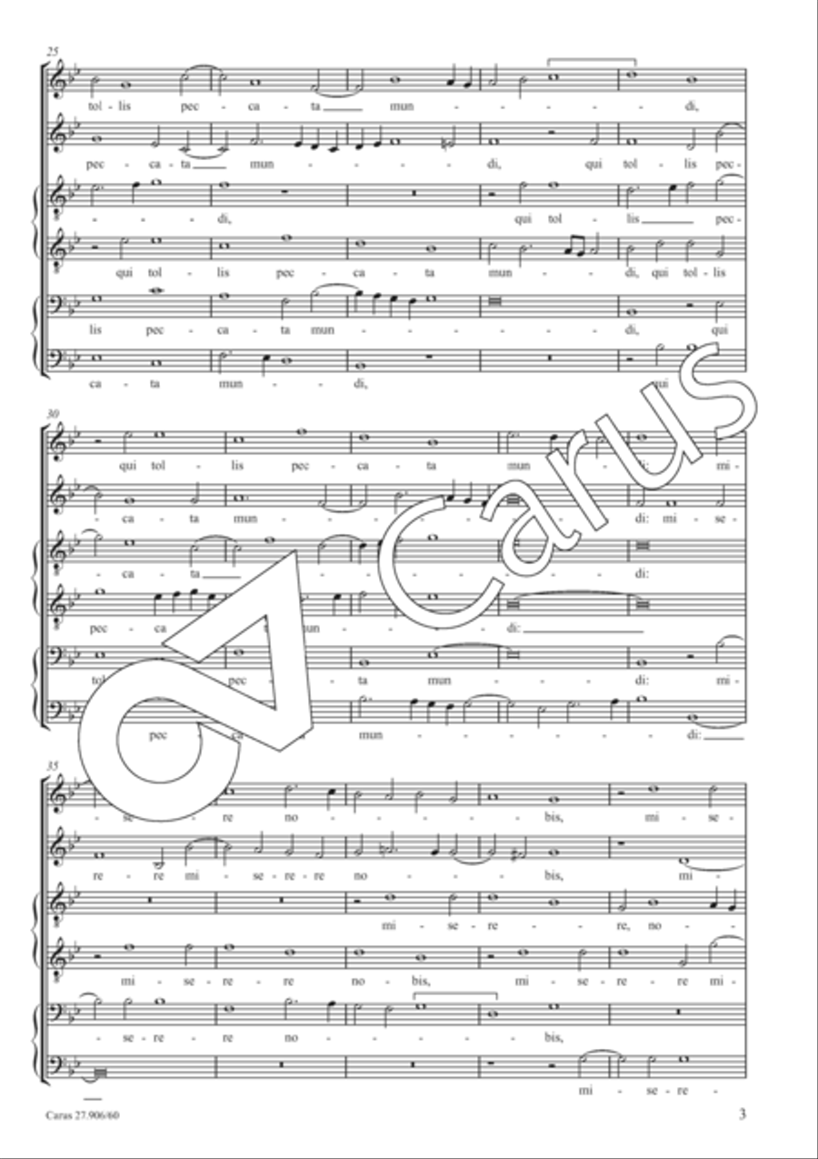 Agnus Dei I Agnus Dei I Choir scores gallery preview page 4