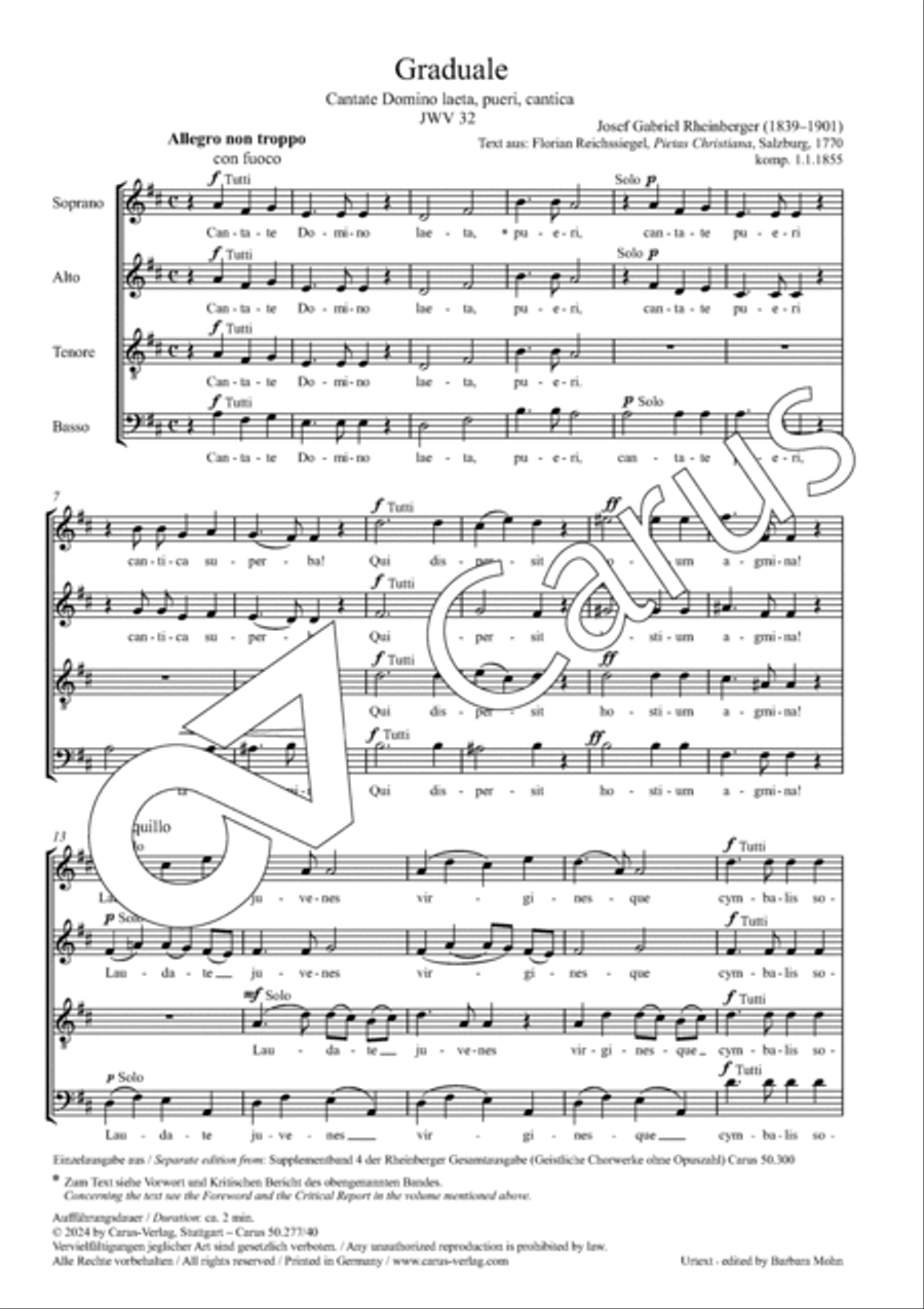 Graduale Graduale 4-Part scores gallery preview page 2