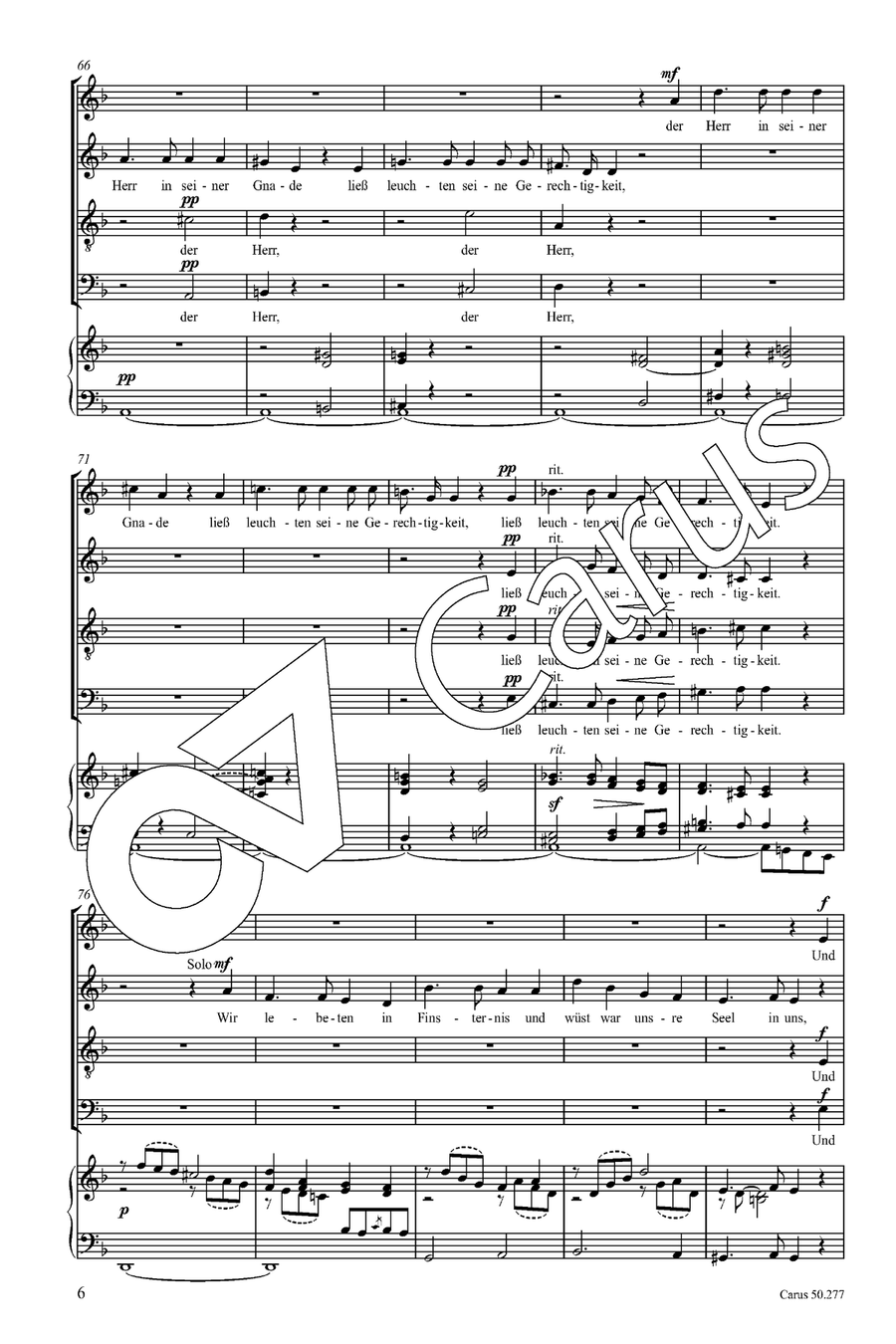 Cantate Cantate 4-Part scores gallery preview page 7