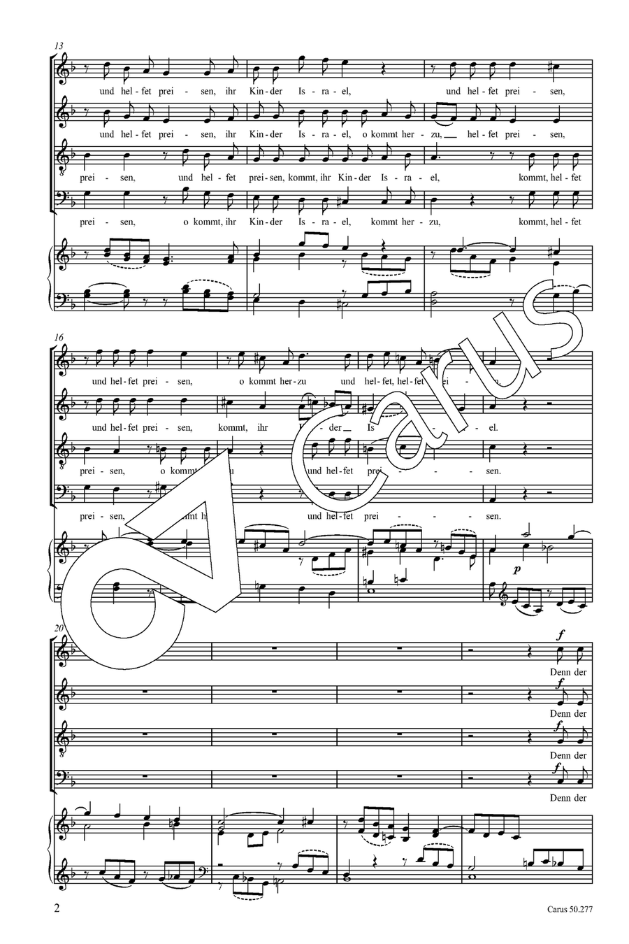 Cantate Cantate 4-Part scores gallery preview page 3