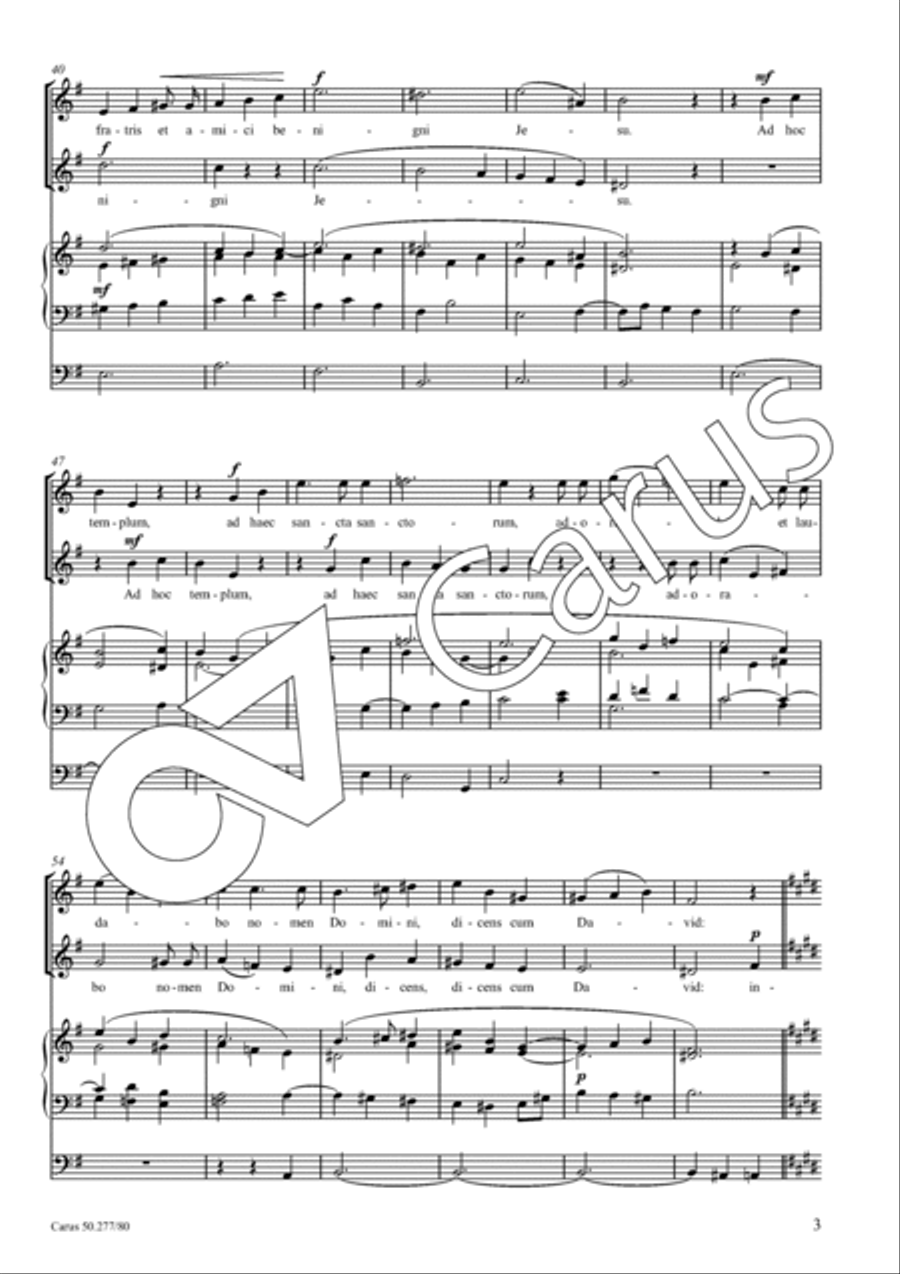 Ad hoc templum SA scores gallery preview page 4