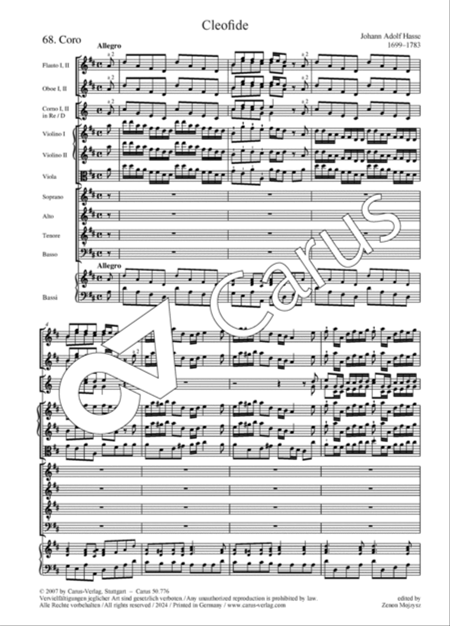 Al nostro consolo accendan la face 4-Part scores gallery preview page 3