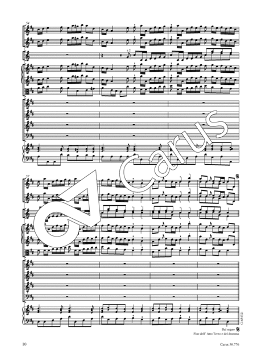 Al nostro consolo accendan la face 4-Part scores gallery preview page 11