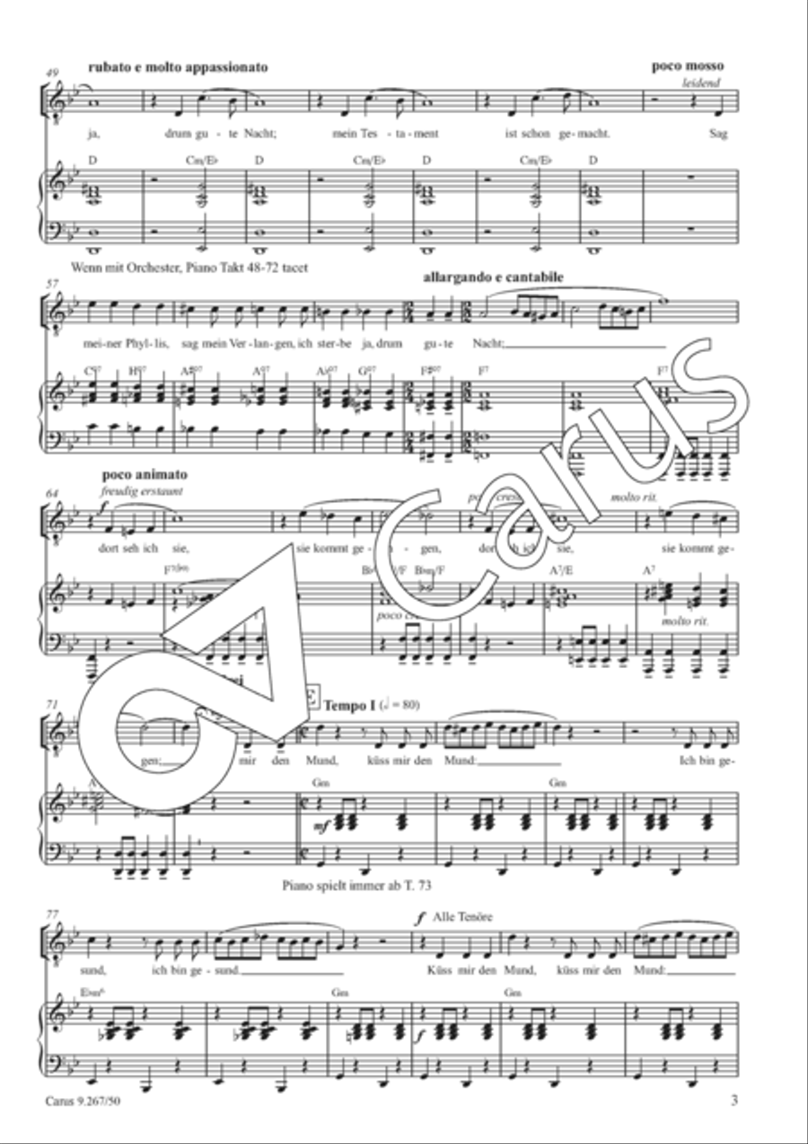 Es ist der Menschen Weh und Ach 4-Part scores gallery preview page 4