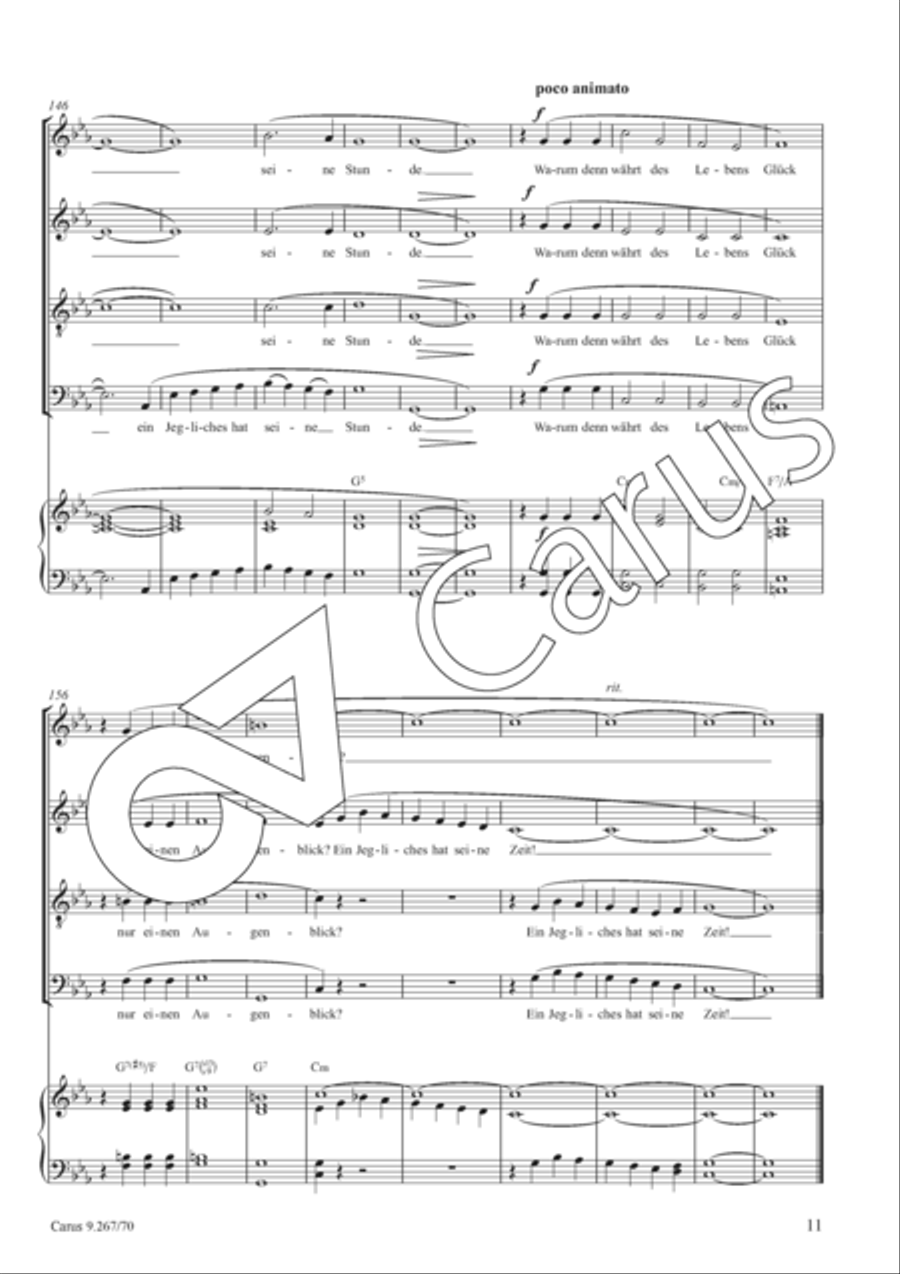 Alles hat seine Zeit Alles hat seine Zeit 4-Part scores gallery preview page 12