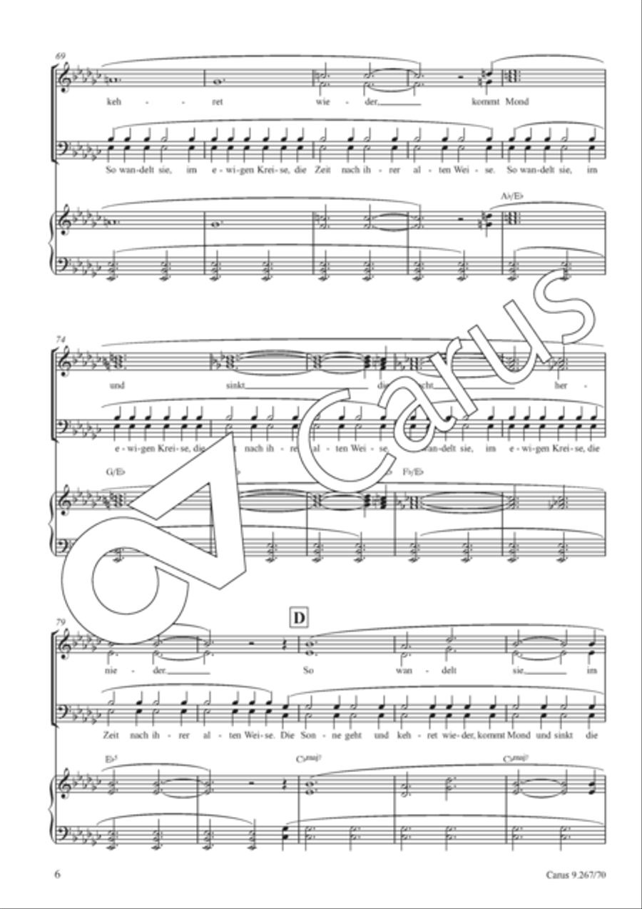 Alles hat seine Zeit Alles hat seine Zeit 4-Part scores gallery preview page 7