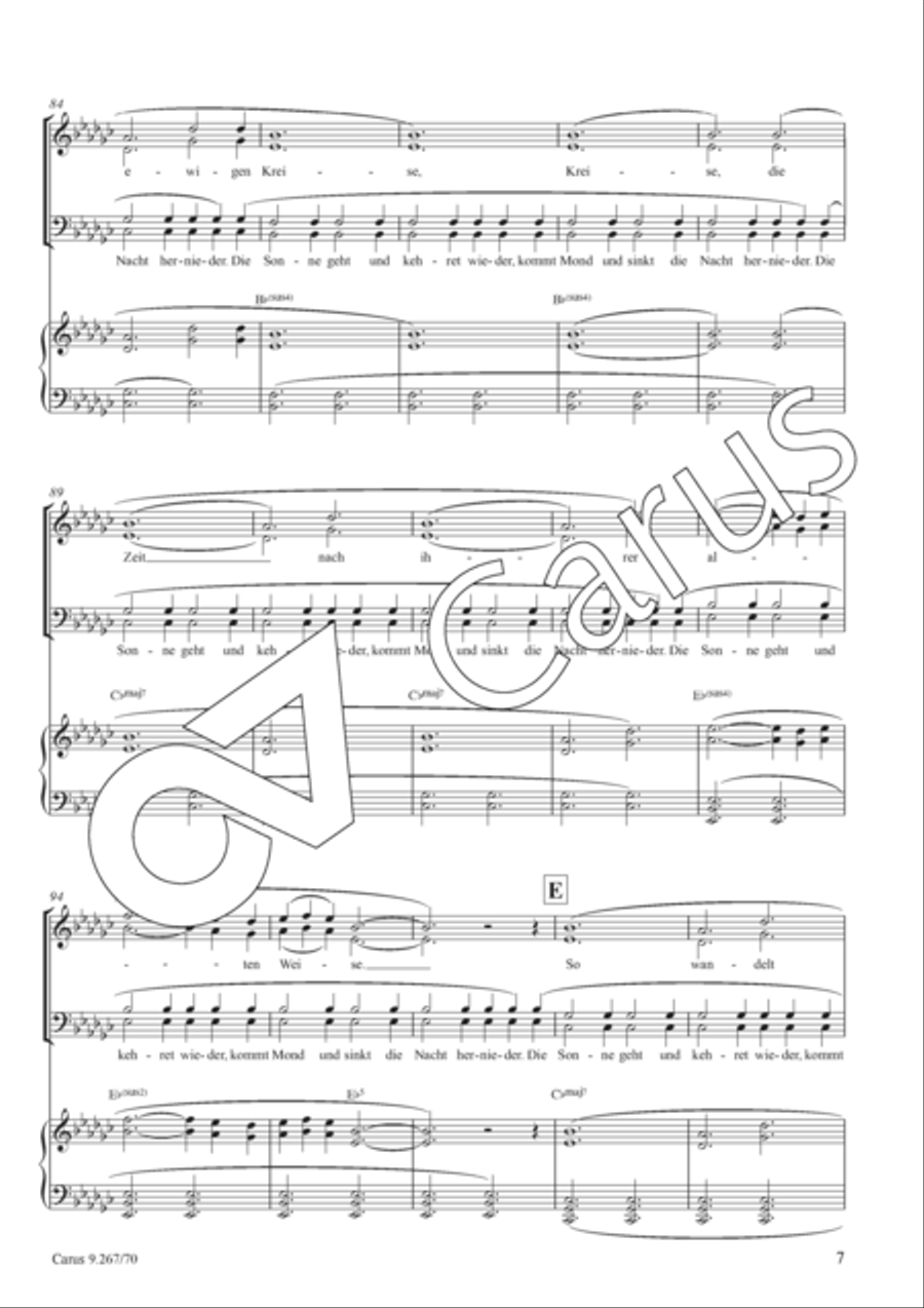 Alles hat seine Zeit Alles hat seine Zeit 4-Part scores gallery preview page 8