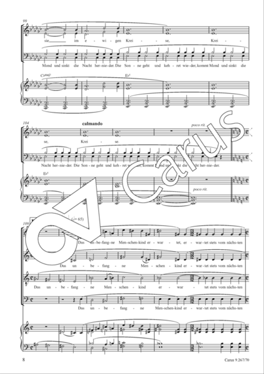 Alles hat seine Zeit Alles hat seine Zeit 4-Part scores gallery preview page 9