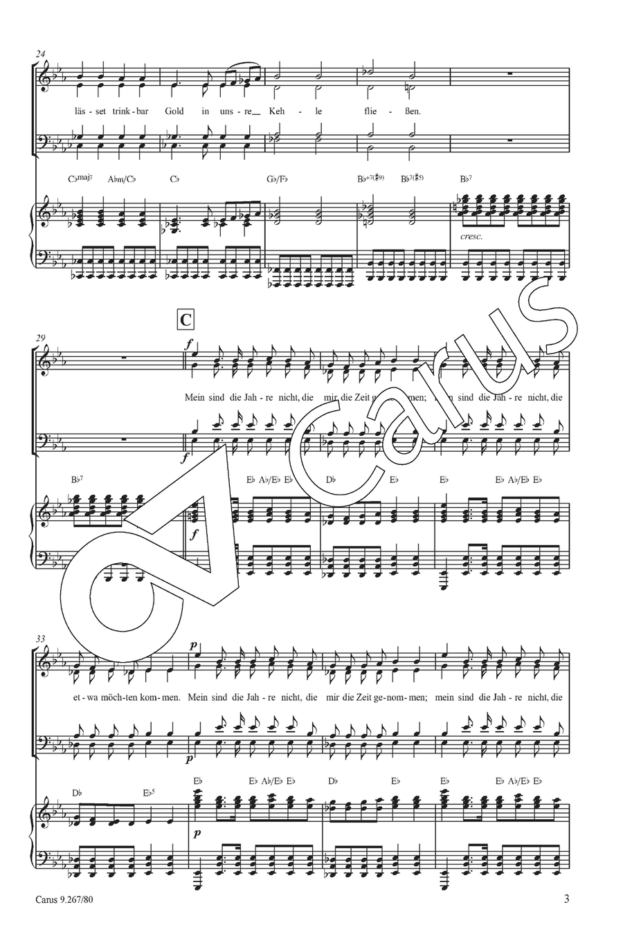 Der Augenblick ist mein! Part 2 4-Part scores gallery preview page 4